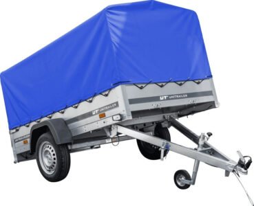 Auto Anhänger 230x125 Garden Trailer 230 KIPP Unitrailer 750 kg mit Stützrad