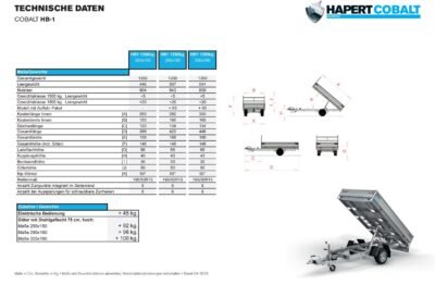 Hapert Cobalt HB-1 - 1800 - Rückwärtskipper - 1800 kg – Bild 24