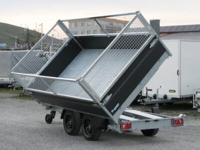 Hapert Cobalt Pro 3500 - 3-Seiten-Kipper - 3500 kg - Gitteraufsatz