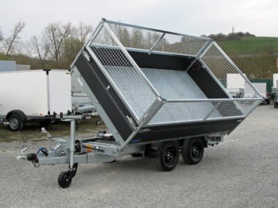 Hapert Cobalt Pro 3500 - 3-Seiten-Kipper - 3500 kg - Gitteraufsatz – Bild 5