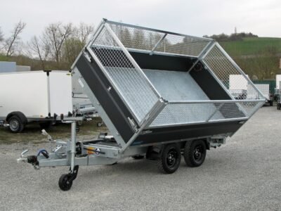 Hapert Cobalt Pro 3500 - 3-Seiten-Kipper - 3500 kg - Gitteraufsatz – Bild 6