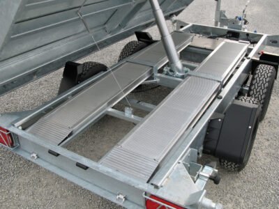 Hapert Cobalt Pro 3500 - 3-Seiten-Kipper - 3500 kg - Gitteraufsatz – Bild 7