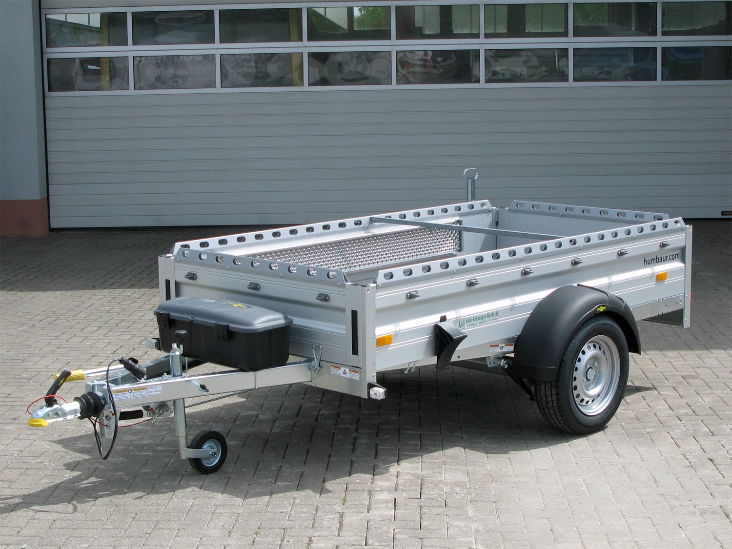 Humbaur HA132513 mit Motorrad-Set - Einachsanhänger - 1300 kg Humbaur HA132513 mit Motorrad-Set - Einachsanhänger - 1300 kg – Bild 1