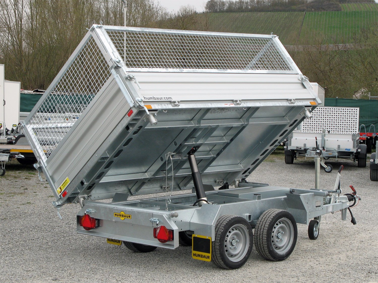 Humbaur HTK 2700.27 ALU - 3-Seiten-Kipper - 2700 kg Humbaur HTK 2700.27 ALU - 3-Seiten-Kipper - 2700 kg – Bild 1