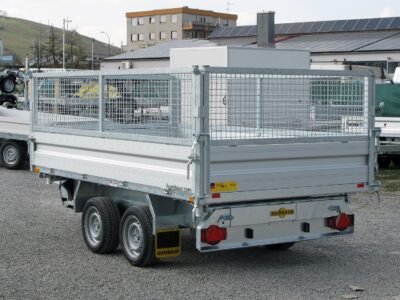 Humbaur HTK 3000.31 ALU Gitteraufsatz - 3-Seiten-Kipper - 3000 kg – Bild 8