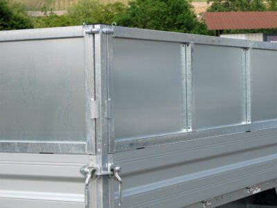Humbaur HTK 3000.31 ALU Stahlblechaufsatz - 3-Seiten-Kipper - 3000 kg – Bild 9