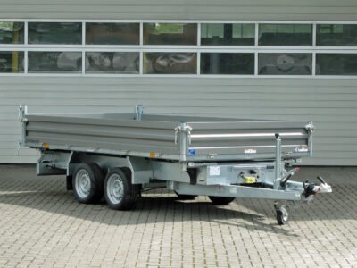 Humbaur HTK 3000.37 STAHL - 3-Seiten-Kipper - 3000 kg – Bild 9