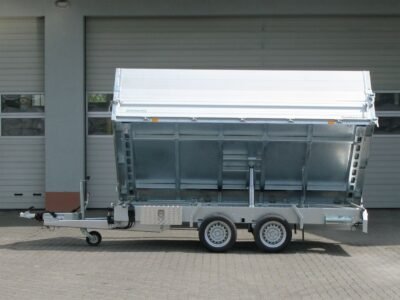 Humbaur HTK 3500.37 ALU-Aufsatz Rampen - 3-Seiten-Kipper - 3500 kg – Bild 4