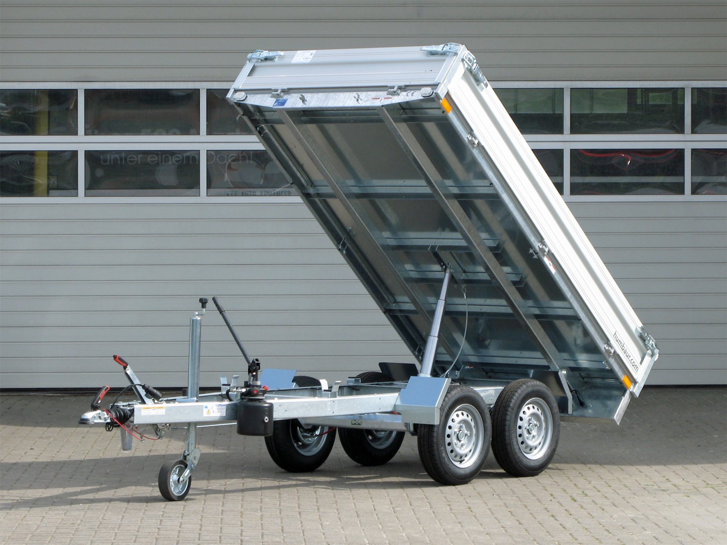 Humbaur HUK 202715 - Rückwärtskipper - 2000 kg Humbaur HUK 202715 - Rückwärtskipper - 2000 kg – Bild 1