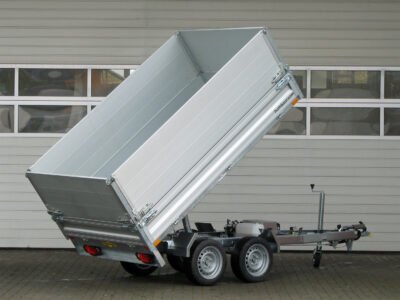 Humbaur HUK 272715 E-Pumpe u. BW-Aufsatz - Rückwärtskipper - 2700 kg