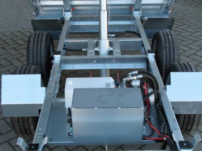 Humbaur HUK 272715 E-Pumpe u. BW-Aufsatz - Rückwärtskipper - 2700 kg – Bild 13