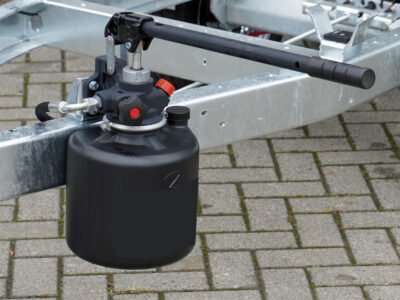 Humbaur HUK 272715 mit Gitteraufsatz - Rückwärtskipper - 2700 kg – Bild 21