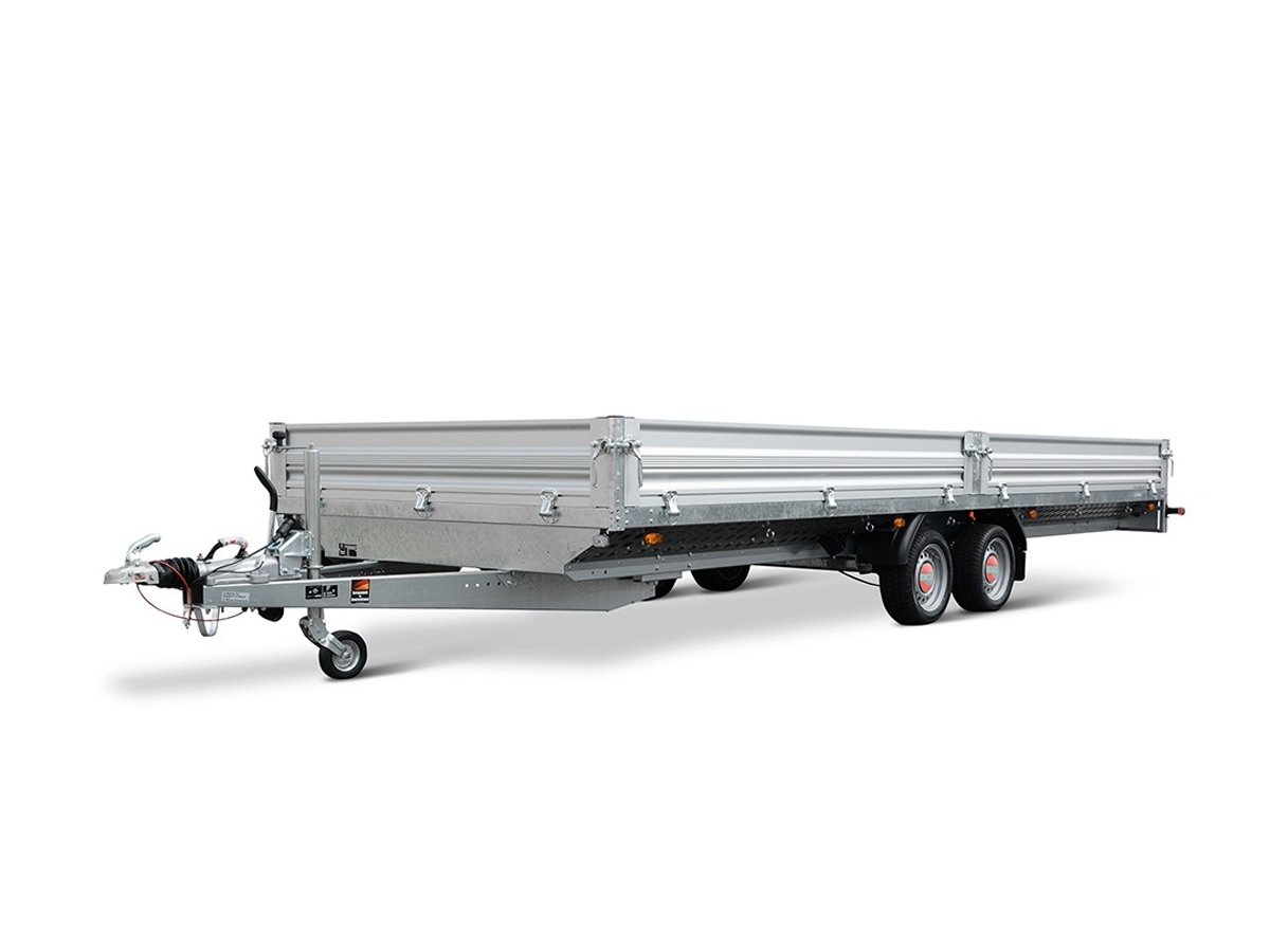STEMA ALU SHP O2 35-62-24.2 - Tandemhochlader mit Rampen - 3500 kg STEMA ALU SHP O2 35-62-24.2 - Tandemhochlader mit Rampen - 3500 kg – Bild 1