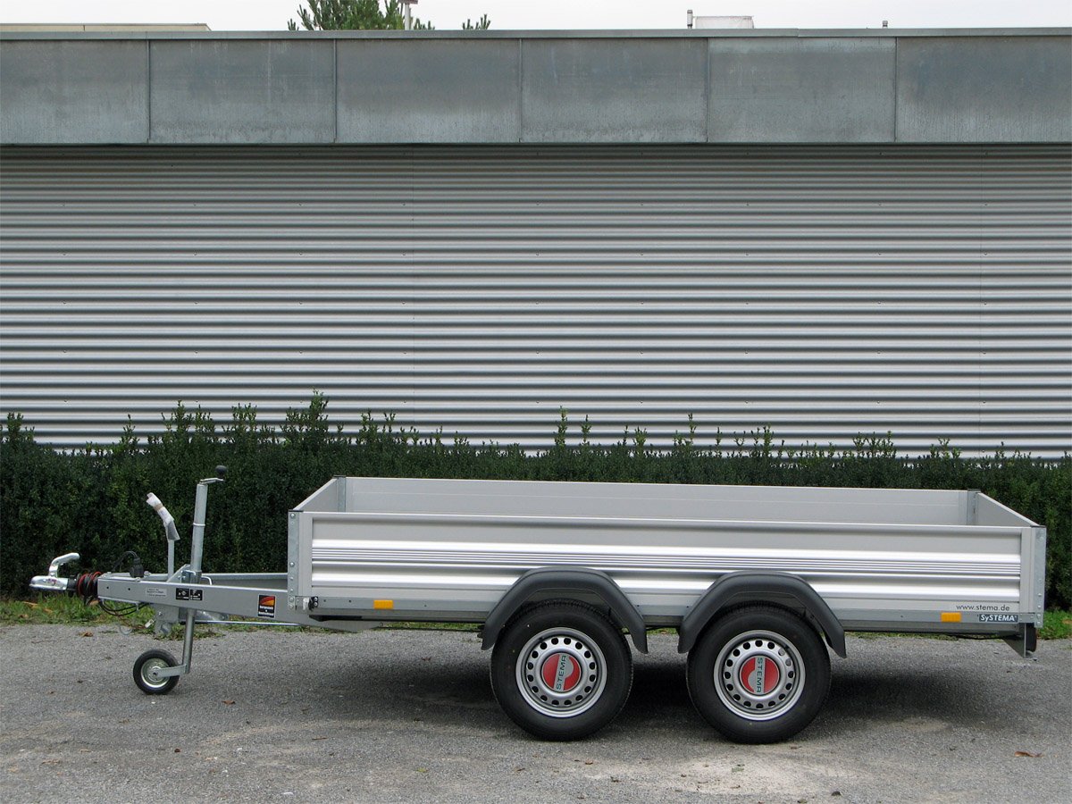 STEMA STL 2000 O2 20-30-15.2 COC Alu - Tandemanhänger - 2000 kg STEMA STL 2000 O2 20-30-15.2 COC Alu - Tandemanhänger - 2000 kg – Bild 1