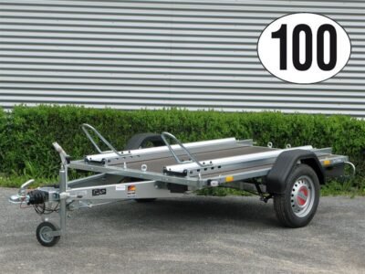 STEMA STLP 850 - 100 km/h - Motorradanhänger - 850 kg – Bild 2