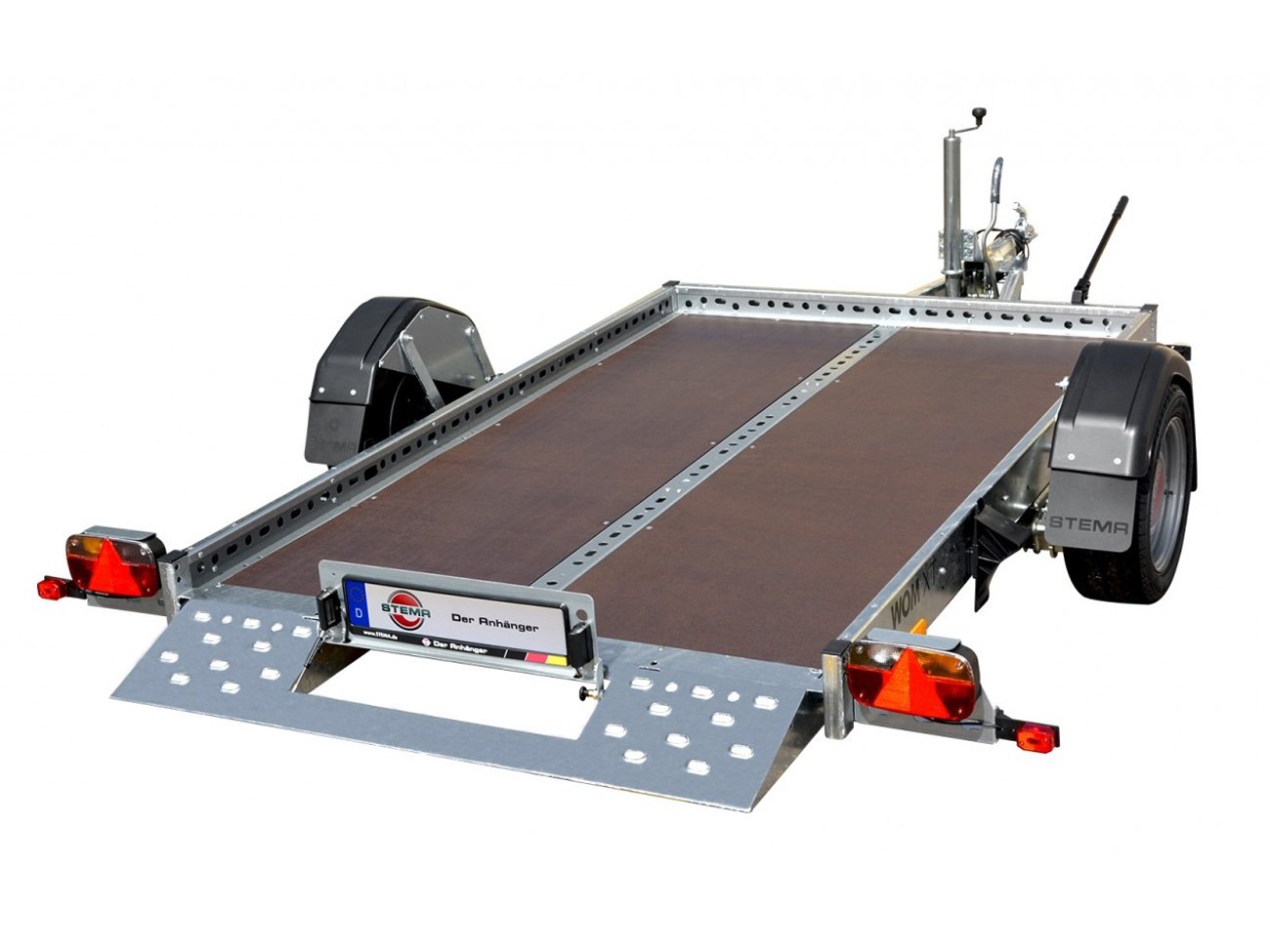 STEMA WOM XT 1500 STS O2 15-25-15.1 - Absenkanhänger - 1500 kg STEMA WOM XT 1500 STS O2 15-25-15.1 - Absenkanhänger - 1500 kg – Bild 1