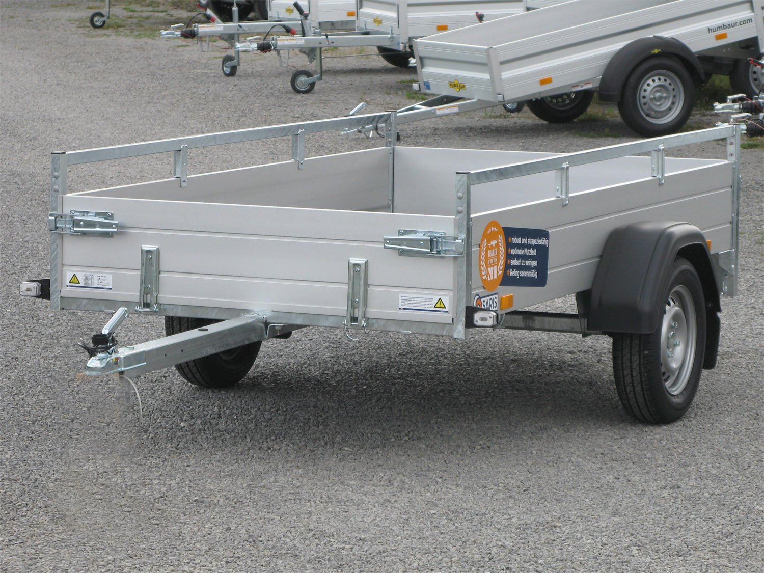Saris McAlu Pro DV 75 - Einachsanhänger - 750 kg Saris McAlu Pro DV 75 - Einachsanhänger - 750 kg – Bild 1