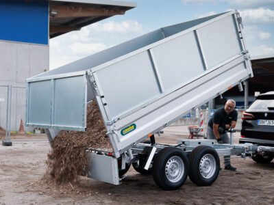 Unsinn UDK 3017-30-14 Stahlaufsatz- 3-Seiten-Kipper - 3000 kg – Bild 7