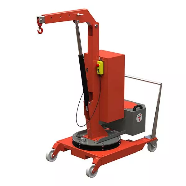 y1 Werkstattkran mit elektrischer Hubfunktion – Max. Hubhöhe 2500 mm – Max. Tragfähigkeit 200 kg – Bild 1